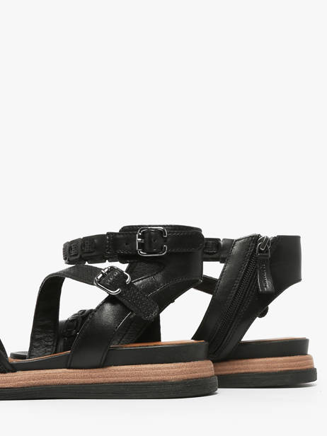 Sandals In Leather Tamaris Black accessoires 44 other view 2