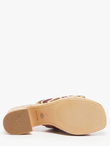 Mules à Talon Tamaris Multicolore accessoires 44 vue secondaire 4