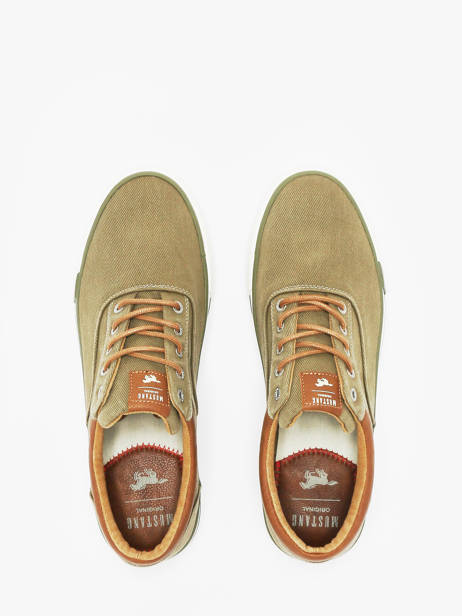 Sneakers Mustang Green men 4072315 other view 4