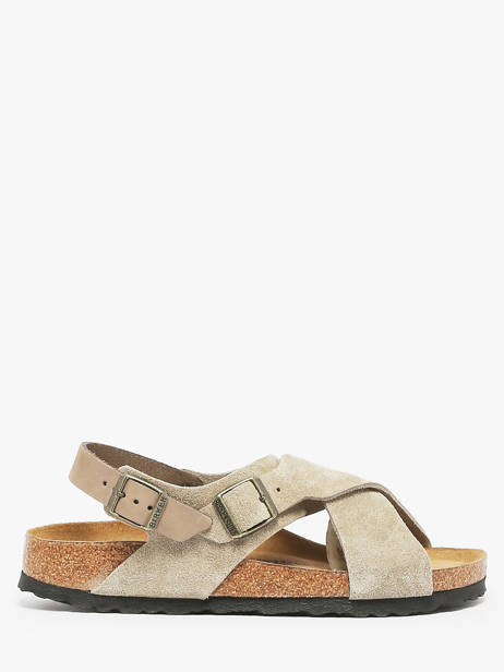 Sandals Tulum In Leather Birkenstock Beige accessoires 1029834