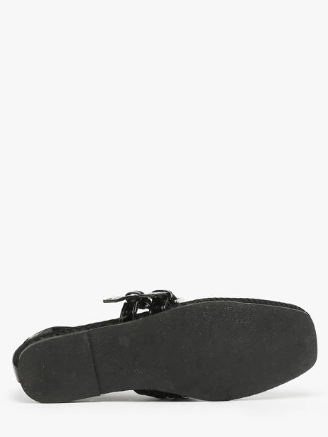Ballerinas Colors of california Black accessoires CPATTY07 other view 5