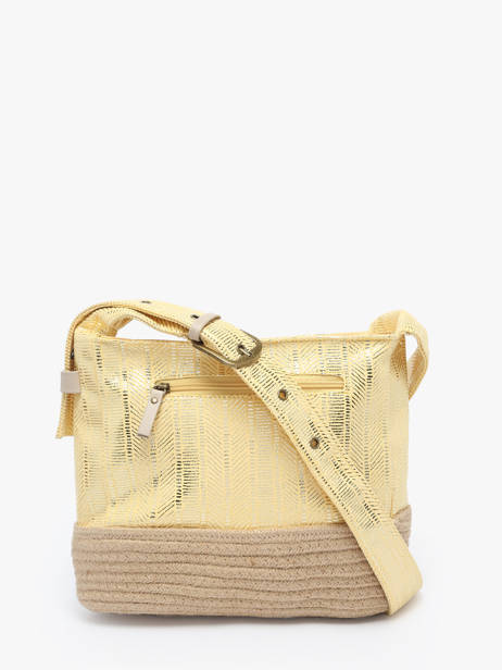 Shopper Guimauve Le voyage en panier Yellow guimauve PM750 other view 4