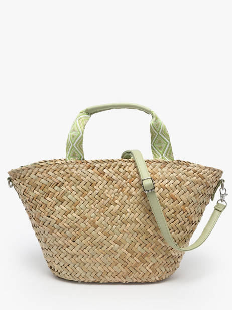 Shopping Bag Estival Straw Le voyage en panier Green estival PM848 other view 4