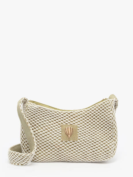 Shoulder Bag Estival Cotton Le voyage en panier Green estival PM851