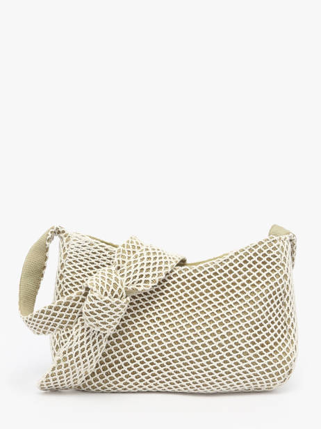 Shoulder Bag Estival Cotton Le voyage en panier Green estival PM851 other view 4
