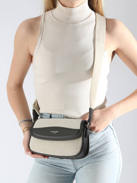 Crossbody Bag Deauville David jones Black deauville CM7461 other view 1