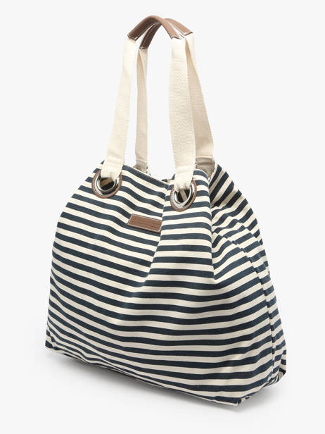 Shopping Bag Mariniere Le voyage en panier Blue mariniere HC308 other view 2