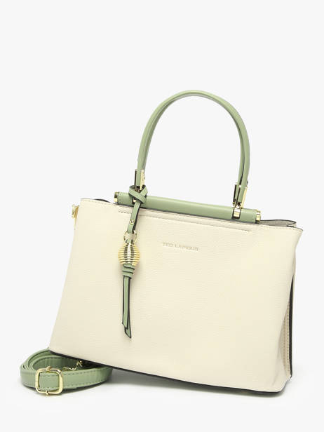 Small Azalie Satchel Ted lapidus Beige azalie TLHF9583 other view 2