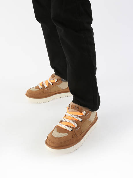 Sneakers Lowmel In Leather Ugg Brown men 1169493 other view 1