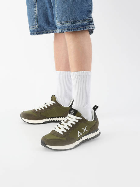 Sneakers Tom Snake Sun68 Green men Z35104 other view 1