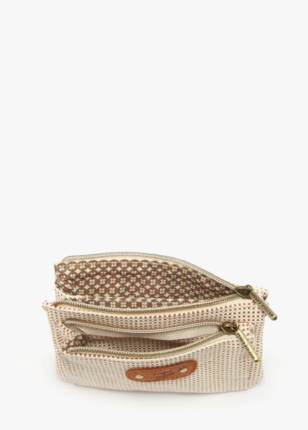 Coin Purse Mila louise Brown fb 23690FB other view 1