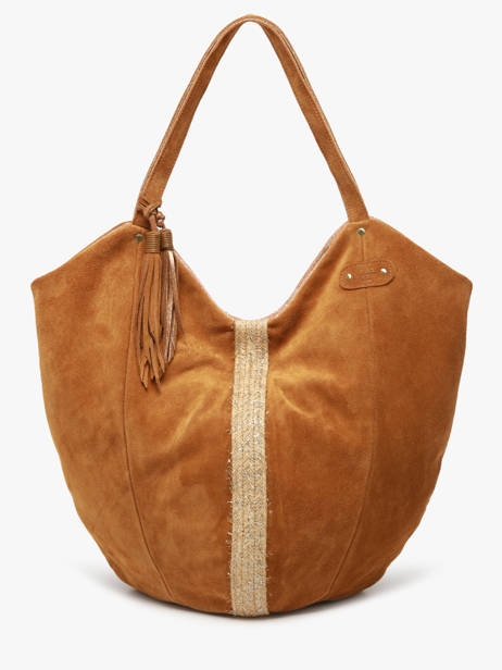 Shoulder Bag Vintage Leather Mila louise Brown vintage 23034V4