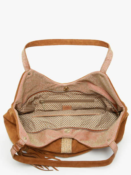 Shoulder Bag Vintage Leather Mila louise Brown vintage 23034V4 other view 2