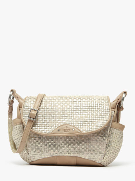 Shoulder Bag Vintage Leather Mila louise Beige vintage 35231WX