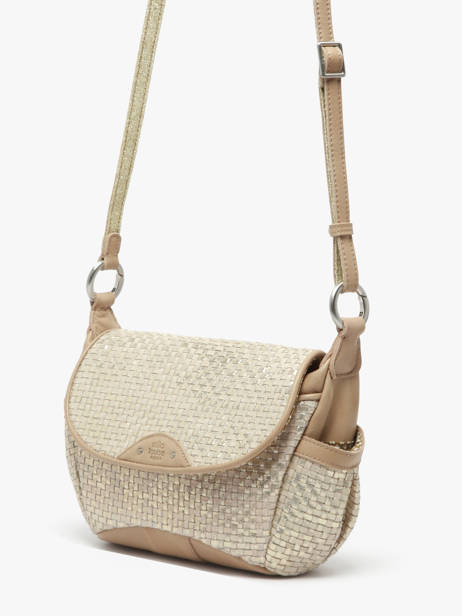 Shoulder Bag Vintage Leather Mila louise Beige vintage 35231WX other view 2