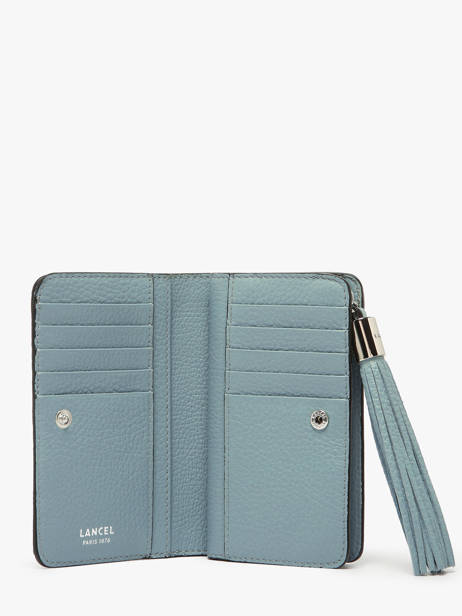 Compact Leather Premier Flirt Wallet Lancel Blue premier flirt A11136 other view 1