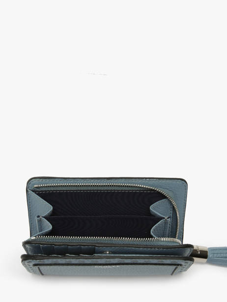 Compact Leather Premier Flirt Wallet Lancel Blue premier flirt A11136 other view 2