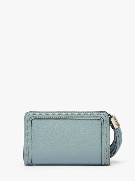 Compact Leather Premier Flirt Wallet Lancel Blue premier flirt A11136 other view 3