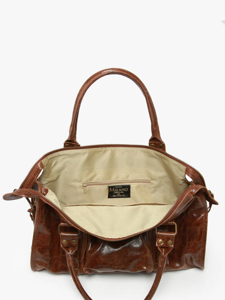 Shoulder Bag Elefante Leather Milano Brown elefante EF24095 other view 3