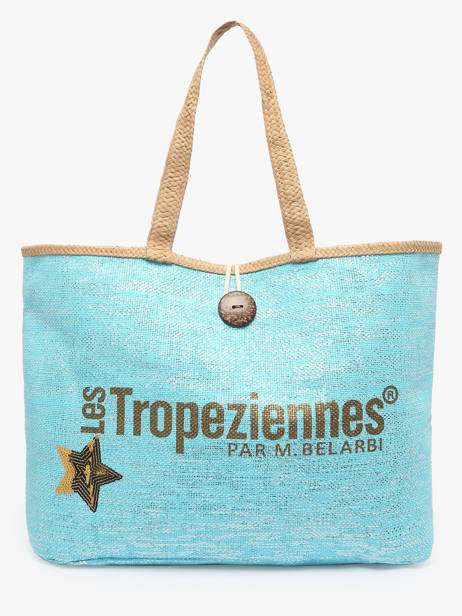 Shoulder Bag Panama Paper Les tropeziennes Green panama TZ01