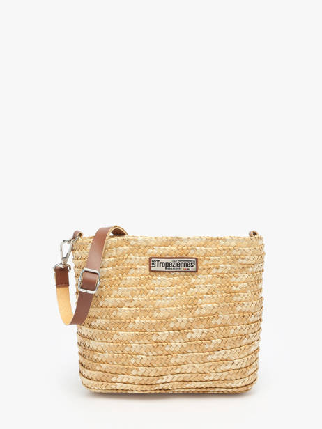 Shoulder Bag Milos Straw Les tropeziennes Beige milos TZ04