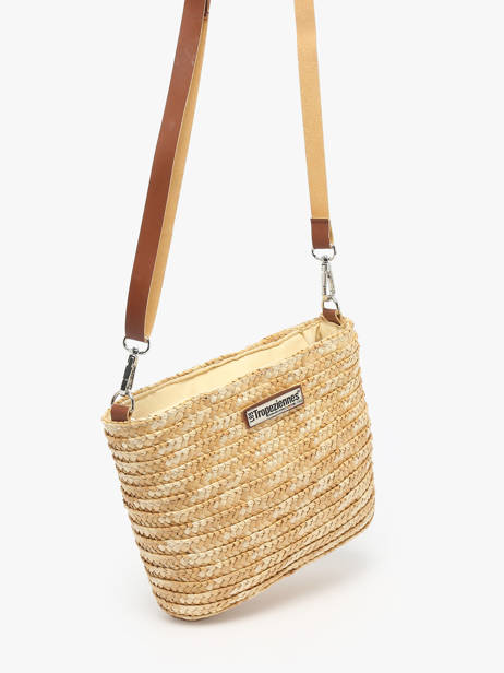 Shoulder Bag Milos Straw Les tropeziennes Beige milos TZ04 other view 2