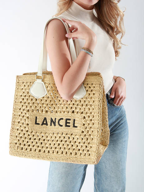 Shoulder Bag Cabas D'ete Lancel Beige cabas d'ete A13416 other view 1