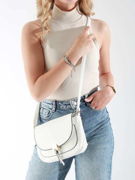 Shoulder Bag Soft Miniprix White soft Z83082 other view 1