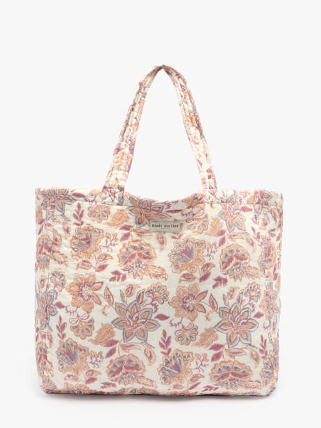 Shoulder Bag Floral Cotton Bindi atelier Multicolor floral MS