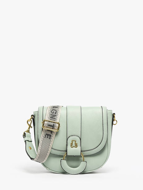 Shoulder Bag Anneau Lulu castagnette Green anneau YSEE