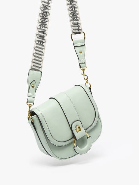 Shoulder Bag Anneau Lulu castagnette Green anneau YSEE other view 2