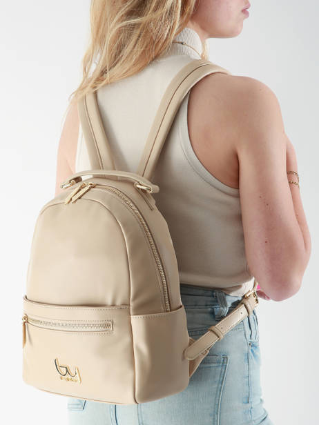 Backpack Mimosa By byblos Beige mimosa BS30B01 other view 1