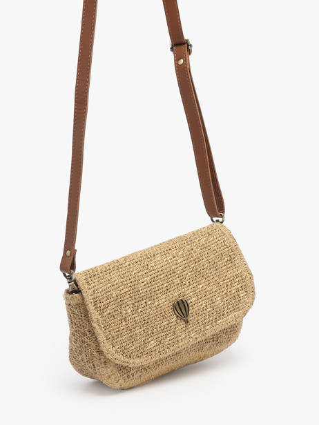 Shoulder Bag Estival Straw Le voyage en panier Beige estival PM894 other view 2