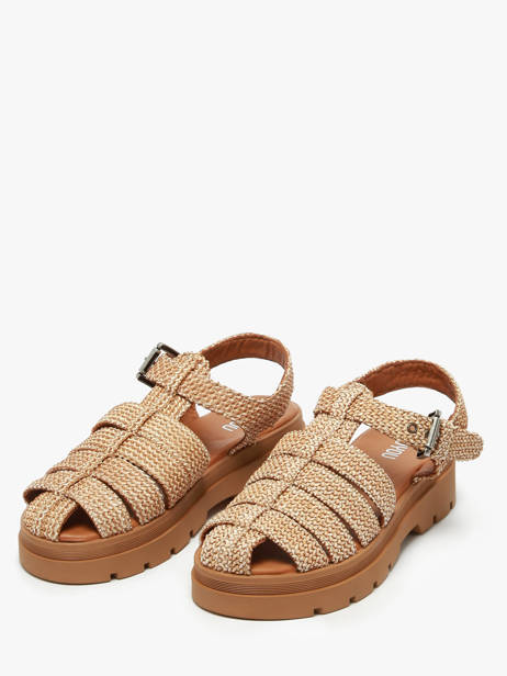 Sandals Shea In Leather Nuyou Beige accessoires 37120 other view 1