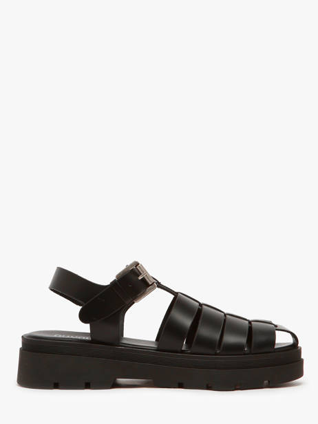 Sandals Tate In Leather Nuyou Black accessoires 37125