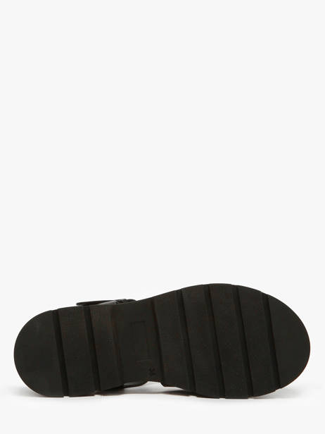 Sandals Tate In Leather Nuyou Black accessoires 37125 other view 4
