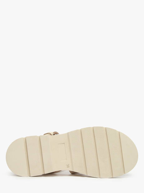 Sandals Dalia In Leather Nuyou Beige accessoires 37103 other view 4