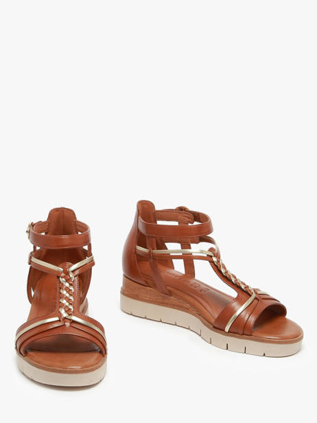 Sandales En Cuir Tamaris Marron accessoires 44 vue secondaire 2