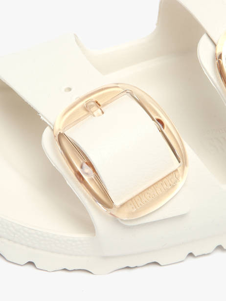 Mules Arizona Big Buckle Birkenstock Beige accessoires 1029651 vue secondaire 2