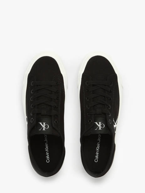 Sneakers Calvin klein jeans Noir accessoires 17630GM vue secondaire 4