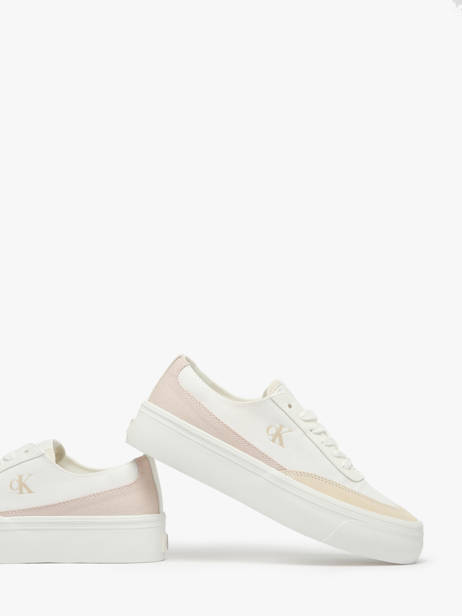 Sneakers Calvin klein jeans Blanc accessoires 177001S vue secondaire 3