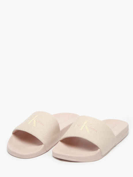 Claquettes Calvin klein jeans Rose accessoires 1835VIC vue secondaire 1