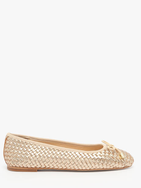 Ballerines En Cuir Inuovo Or accessoires A92002