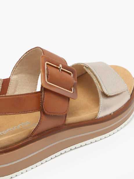 Platform Sandals In Leather Remonte Multicolor accessoires 22 other view 2