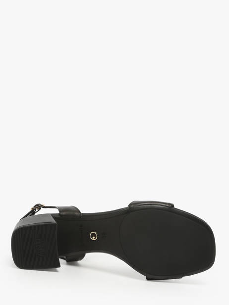 Sandales à Talon En Cuir Tamaris Noir accessoires 44 vue secondaire 4