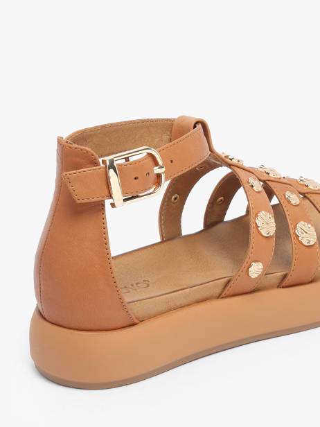 Sandales En Cuir Inuovo Marron accessoires A96039 vue secondaire 2