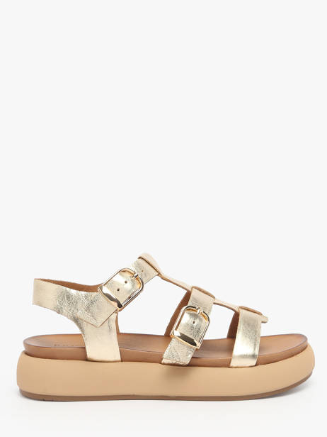 Sandales En Cuir Inuovo Or accessoires A96046