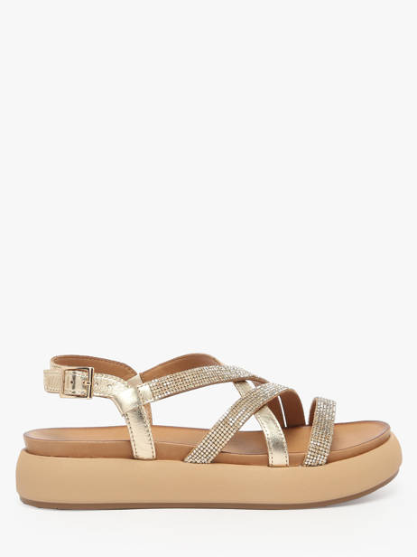 Sandales En Cuir Inuovo Or accessoires A96051