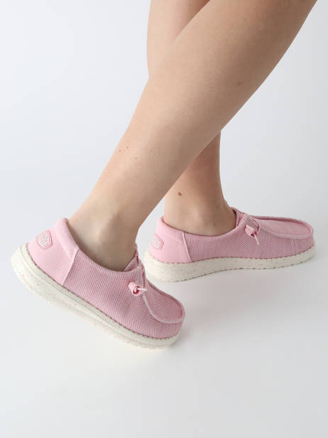 Mocassins Wendy Stretch Sox Hey dude Rose accessoires 41878 vue secondaire 1