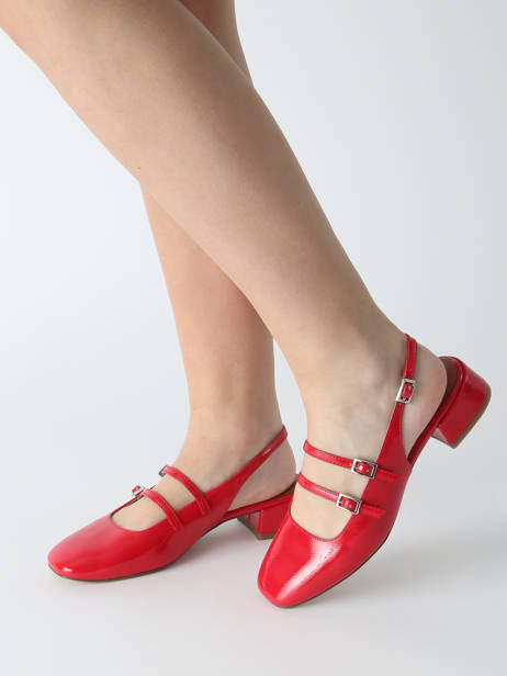 Ballerines à Talon Tamaris Rouge accessoires 44 vue secondaire 1